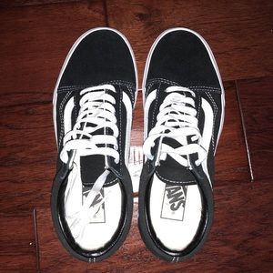 Black old school vans